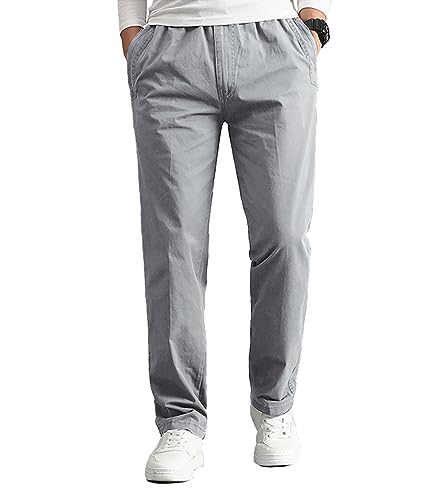 WZIKAI Mens Casual Elastic Waist Sweatpants
| WZIKAI Light Jogger Pants for Men
| WZIKAI Mens Cargo Elastic Waist Sweat