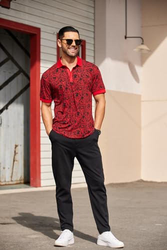 COOFANDY Men's Casual Cotton Pants Elastic Waist Drawstring Twill Pants Regular Fit Straight Leg Chino Pants Hot Sale
|