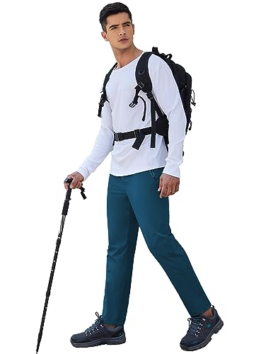 COOFANDY Men's Lightweight Quick Dry Athletic Pants for Hiking and Running
| COOFANDY Men's Quick Dry Joggers with Zipp